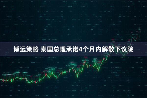 博远策略 泰国总理承诺4个月内解散下议院